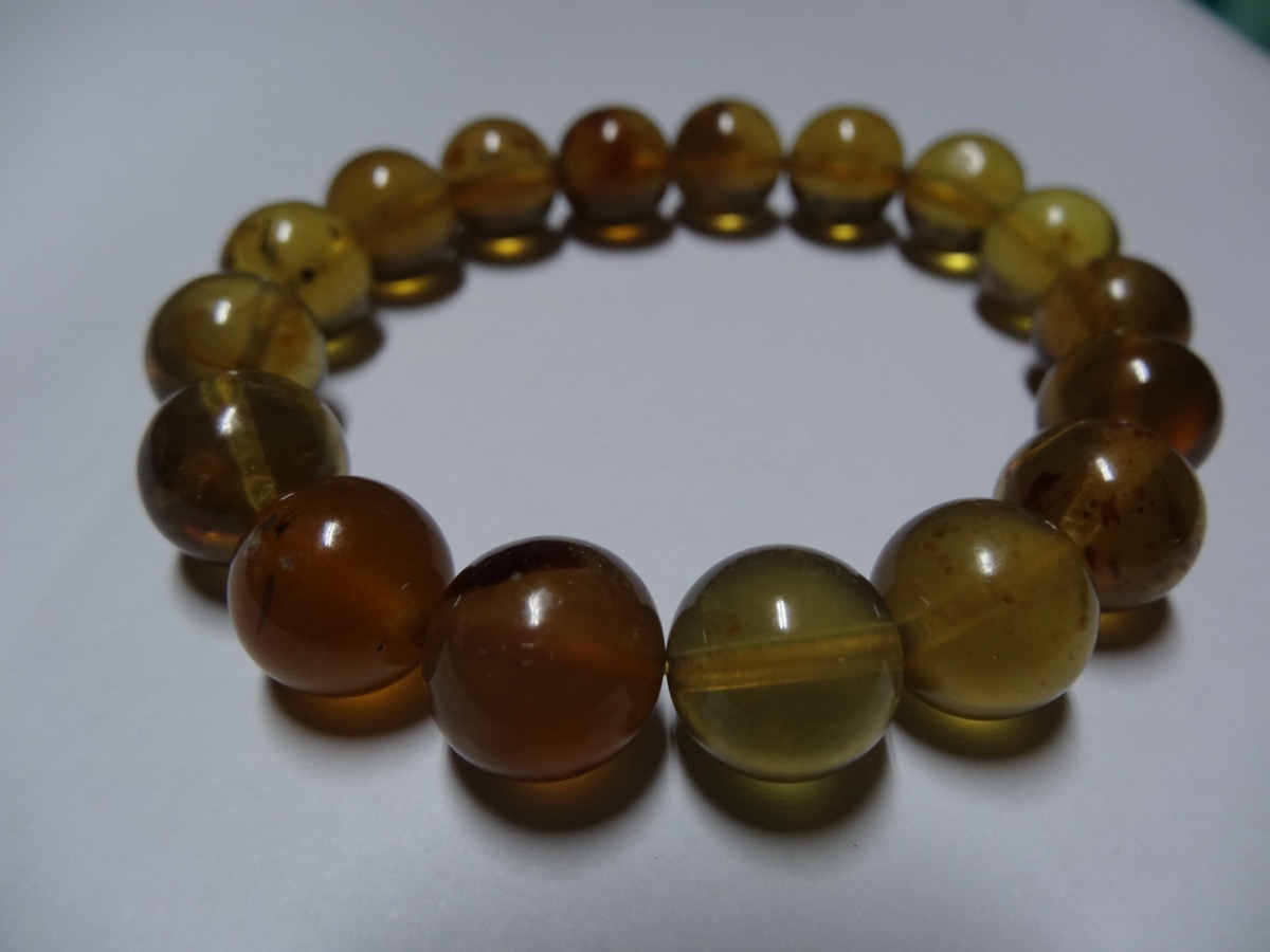 藍珀手珠 12mm