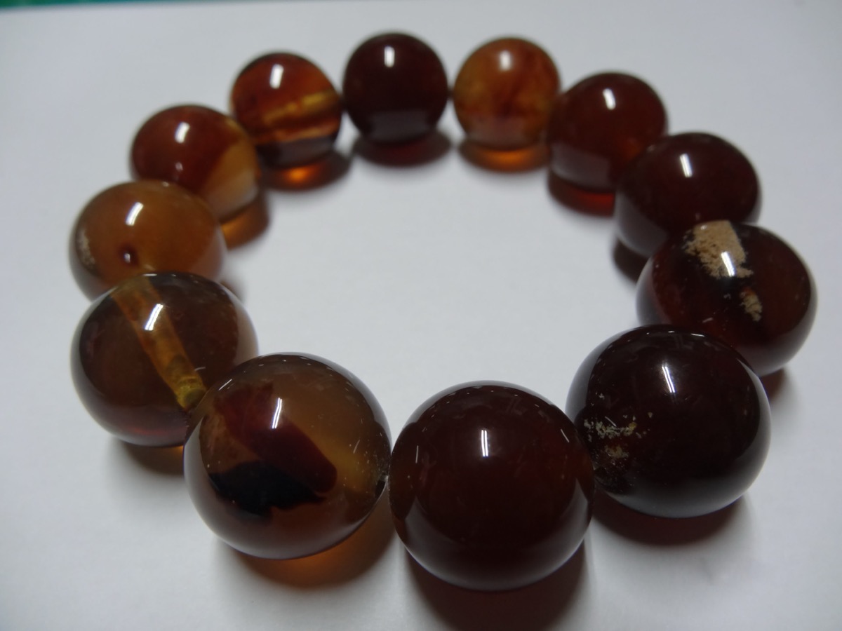 藍珀手珠 18mm