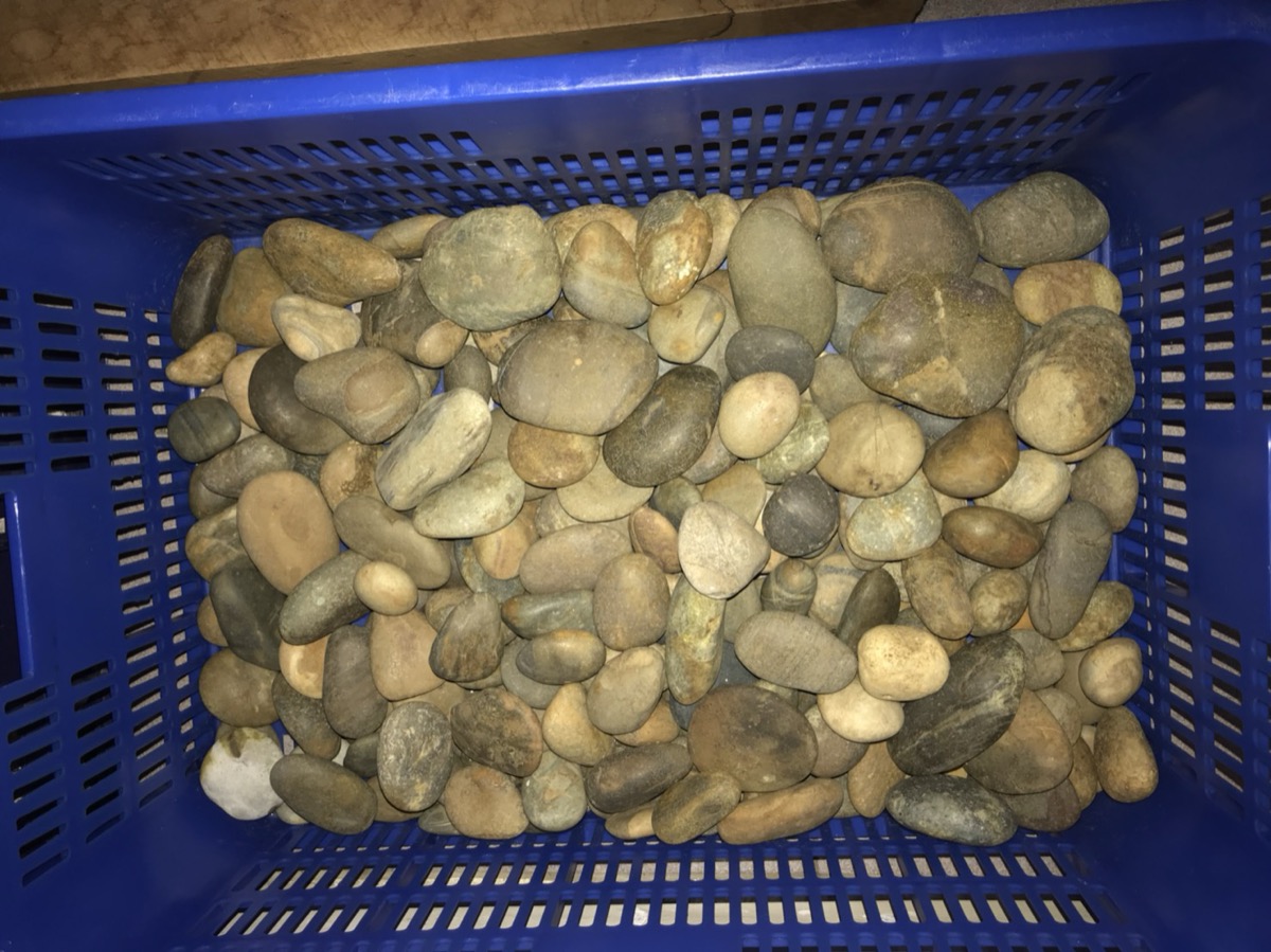 天然水洗石 2,830kg